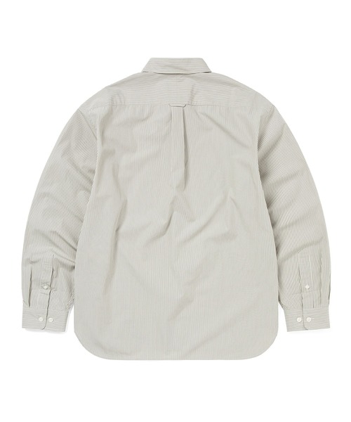 thisisneverthat(ディスイズネバーザット)の「DSN Striped Shirt(シャツ/ブラウス・メンズ・レッド/ホワイト/ベージュ・L/M/S/XL)」の4枚目の写真