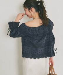 La boutique BonBon | 【最強愛され】スカラップレースワンショルブラウス(シャツ/ブラウス)