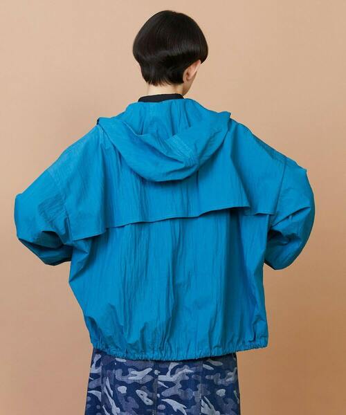 FRAPBOIS（フラボア）の「C/Nリップ ブルゾン（ブルゾン・レディース・ブラック/ブルー・1/2）」の4枚目の写真