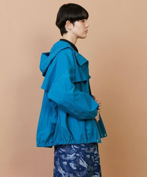 FRAPBOIS（フラボア）の「C/Nリップ ブルゾン（ブルゾン・レディース・ブラック/ブルー・1/2）」の5枚目の写真