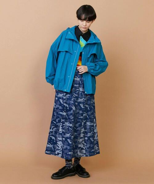 FRAPBOIS（フラボア）の「C/Nリップ ブルゾン（ブルゾン・レディース・ブラック/ブルー・1/2）」の9枚目の写真