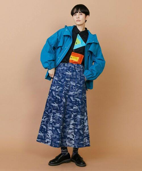 FRAPBOIS（フラボア）の「C/Nリップ ブルゾン（ブルゾン・レディース・ブラック/ブルー・1/2）」の10枚目の写真