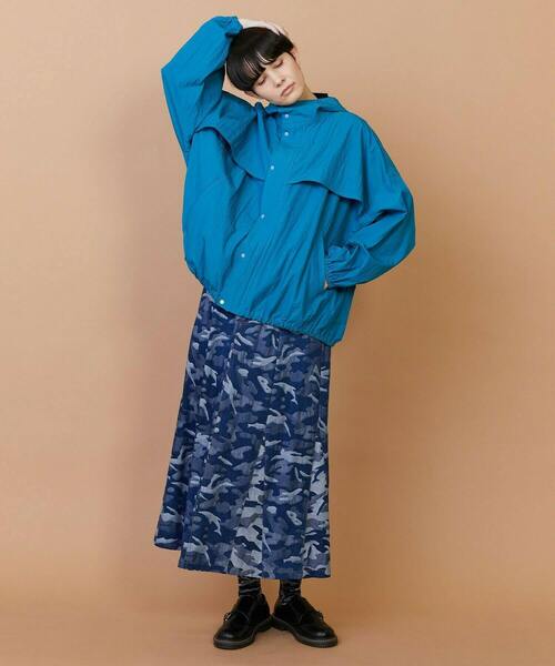 FRAPBOIS（フラボア）の「C/Nリップ ブルゾン（ブルゾン・レディース・ブラック/ブルー・1/2）」の15枚目の写真