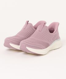 ATHREAM アスリーム 【ハンズフリー】レディース ニットスリッポンスニーカー【防水透湿/軽量/幅広4E/滑りにくい】ウォーキング 776102