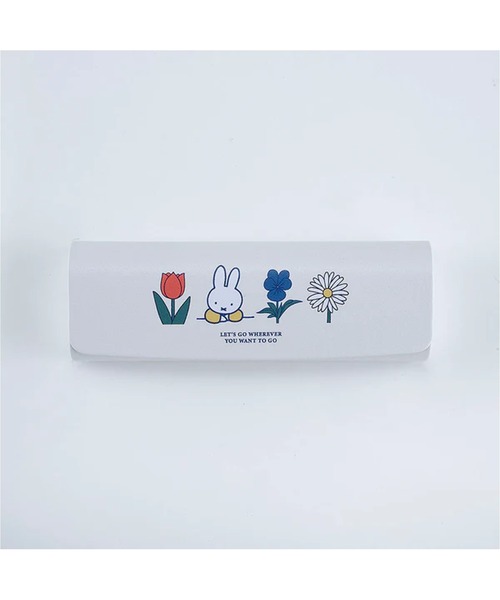 Dick Bruna キャリングメガネケース FLOWER HEMI（ポーチ）｜Miffy