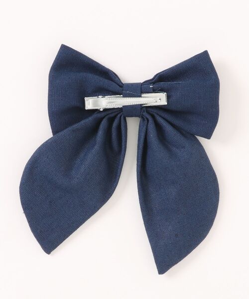 ammy.（エイミードット）の「【 ammy. / エイミードット 】 フラワー 刺繍 ビッグ リボン ヘアピン（ヘアピン・レディース・ブルー系2/ブルー系3/ブルー系1・FREE）」の5枚目の写真