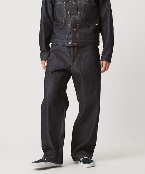 UNITED ARROWS & SONS（ユナイテッドアローズアンドサンズ）の「＜STABILIZER GNZ for UNITED ARROWS & SONS＞ EX Waist Overall Denim/デニムパンツ（デニムパンツ・メンズ・ネイビー・32inch/28inch/36inch/34inch/30inch）」の5枚目の写真