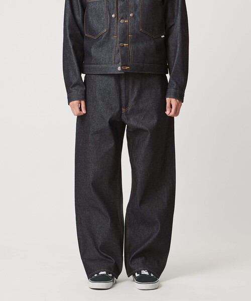 UNITED ARROWS & SONS（ユナイテッドアローズアンドサンズ）の「＜STABILIZER GNZ for UNITED ARROWS & SONS＞ EX Waist Overall Denim/デニムパンツ（デニムパンツ・メンズ・ネイビー・32inch/28inch/36inch/34inch/30inch）」の6枚目の写真