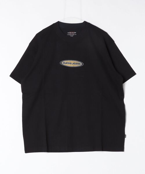 GUESS JEANS（ゲスジーンズ）の「Guess Jeans ロゴ 半袖プリントTシャツ（Tシャツ/カットソー・メンズ・バーガンディー/ホワイト/ブラック/ネイビー・M/L/S/XL）」の3枚目の写真