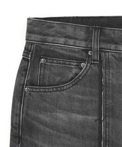 SUPPLIER(サプライヤー)の「SUPPLIER/サプライヤー/Fire Tribal Leather Patch Baggy Denim(デニムパンツ・メンズ・ブラック/ブルー・S/M/L)」の5枚目の写真