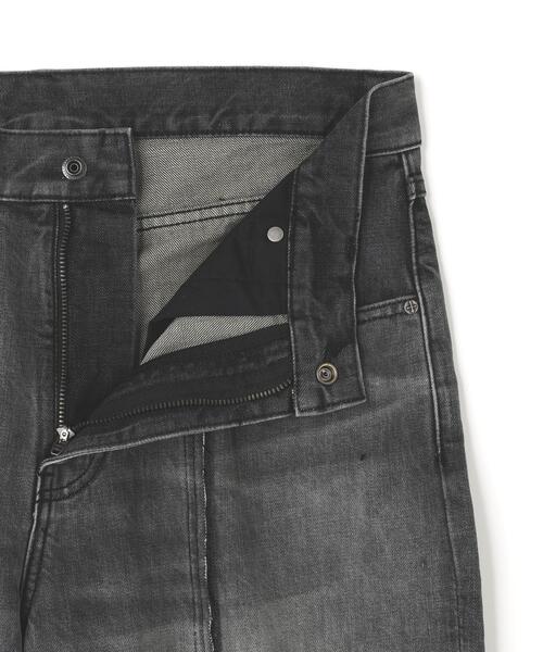 SUPPLIER(サプライヤー)の「SUPPLIER/サプライヤー/Fire Tribal Leather Patch Baggy Denim(デニムパンツ・メンズ・ブラック/ブルー・S/M/L)」の6枚目の写真