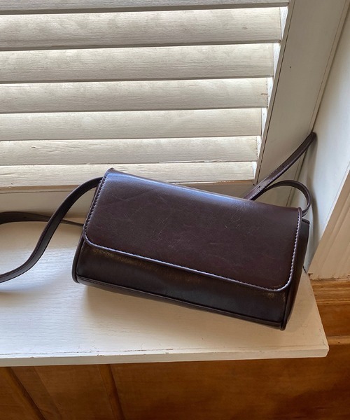 mebole(メボレ)の「Round Square Daily Bag(ショルダーバッグ・レディース・アイボリー/イエロー/ブラック/ブラウン・FREE)」の19枚目の写真