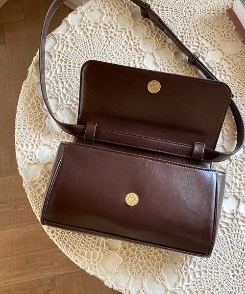 mebole(メボレ)の「Round Square Daily Bag(ショルダーバッグ・レディース・アイボリー/イエロー/ブラック/ブラウン・FREE)」の21枚目の写真
