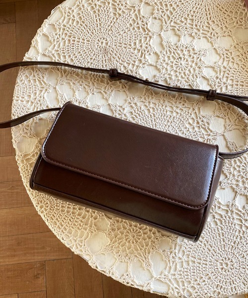 mebole(メボレ)の「Round Square Daily Bag(ショルダーバッグ・レディース・アイボリー/イエロー/ブラック/ブラウン・FREE)」の20枚目の写真