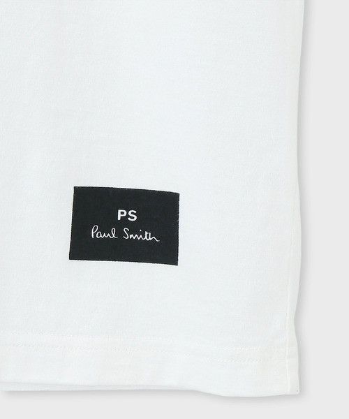 PS Paul Smith(ピーエスポールスミス)の「ヴィンテージライク ノースリーブTシャツ / 162762 EXNS01(Tシャツ/カットソー・メンズ・ブラック/ホワイト・LARGE/MEDIUM/SMALL)」の15枚目の写真