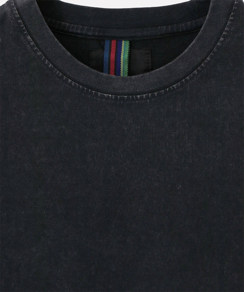 PS Paul Smith(ピーエスポールスミス)の「ヴィンテージライク ノースリーブTシャツ / 162762 EXNS01(Tシャツ/カットソー・メンズ・ブラック/ホワイト・LARGE/MEDIUM/SMALL)」の6枚目の写真