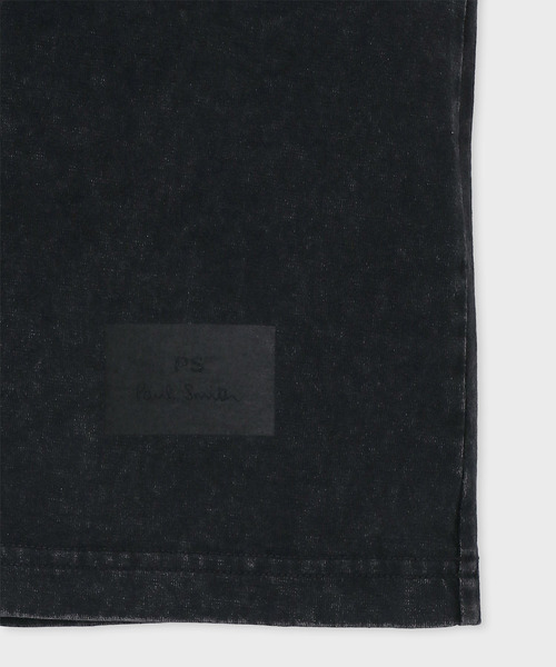 PS Paul Smith(ピーエスポールスミス)の「ヴィンテージライク ノースリーブTシャツ / 162762 EXNS01(Tシャツ/カットソー・メンズ・ブラック/ホワイト・LARGE/MEDIUM/SMALL)」の7枚目の写真