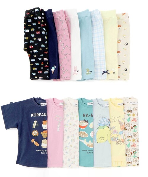 SLAP SLIP（スラップスリップ）の「【スララク/防汚加工/オーガニックコットン】ときめき女の子半袖Tシャツ(80~130cm)（Tシャツ/カットソー・キッズ・ホワイト/ピンク/グリーン/ホワイト系その他/イエロー/オフホワイト/ブルー/ピンク系その他・80ｃｍ/90cm/110cm/100cm/120cm/130cm）」の18枚目の写真