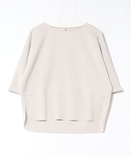 Jines（ジネス）の「アクアジャージードルマントップス（Tシャツ/カットソー・レディース・グレー/チャコールグレー/ブラック・38）」の3枚目の写真