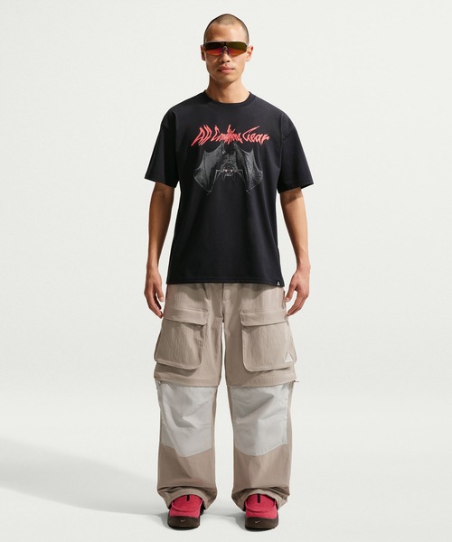 ACG（エィシージー）の「NIKE AS M ACG DF LSE CAMP BATS SS TEE / ナイキ ACG DF LSE CAMP BATS T-シャツ 【SP】（Tシャツ/カットソー・メンズ・ブラック/ホワイト・S/M/L/XL/XXL）」の16枚目の写真