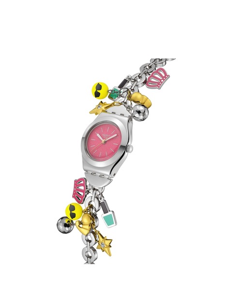SWATCH(スウォッチ)の「THE CHARM OF MOM(アナログ腕時計・レディース・グレー・FREE)」の8枚目の写真