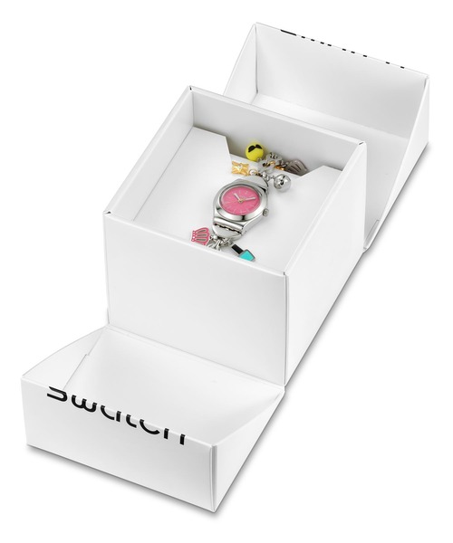 SWATCH(スウォッチ)の「THE CHARM OF MOM(アナログ腕時計・レディース・グレー・FREE)」の7枚目の写真