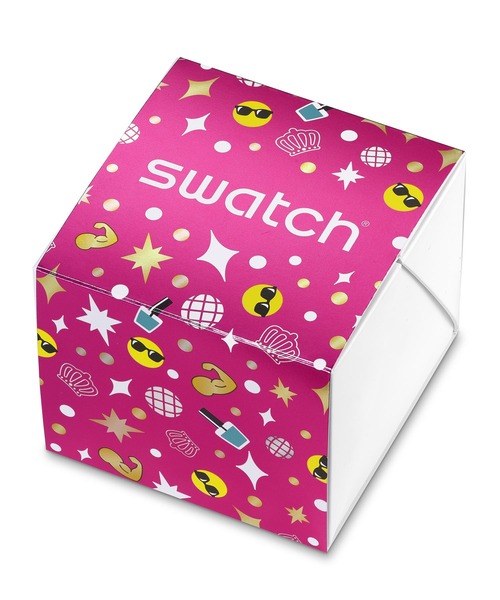 SWATCH(スウォッチ)の「THE CHARM OF MOM(アナログ腕時計・レディース・グレー・FREE)」の6枚目の写真