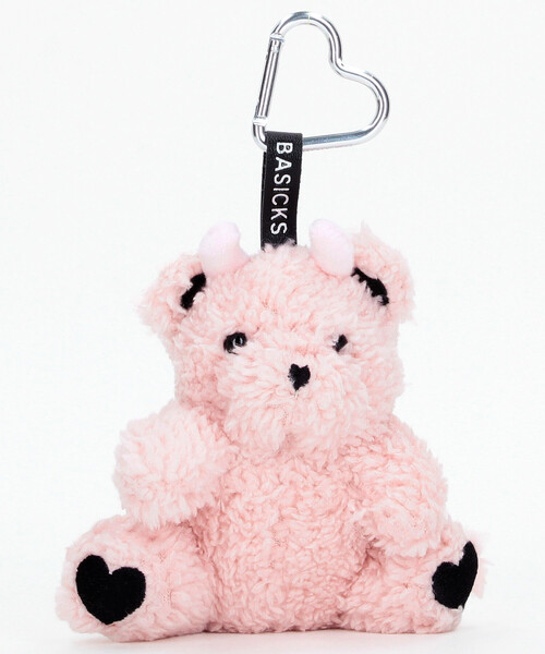 BASICKS/ベイシックス A KUMA Charm / S-1108 / ハートカラビナ クマ