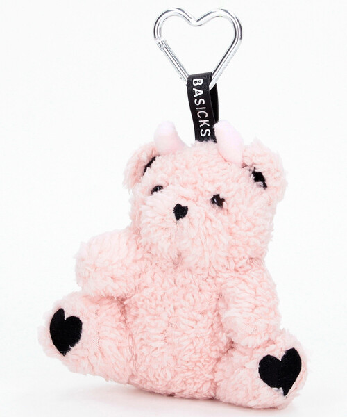 BASICKS/ベイシックス A KUMA Charm / S-1108 / ハートカラビナ クマ