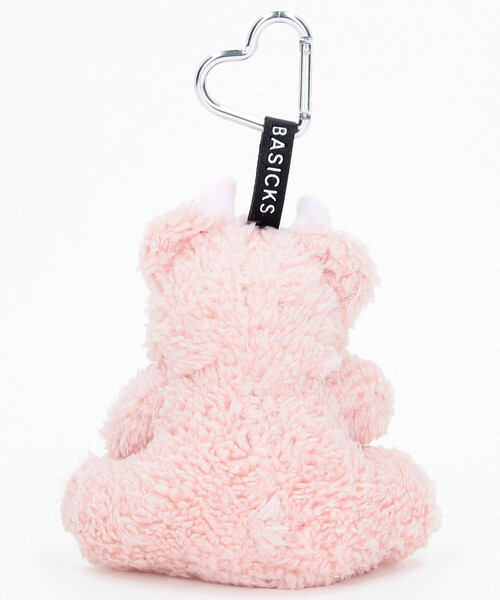 BASICKS/ベイシックス A KUMA Charm / S-1108 / ハートカラビナ クマ