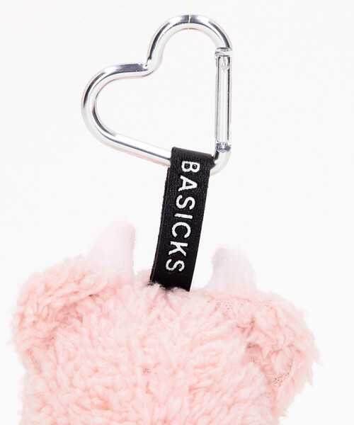 BASICKS/ベイシックス A KUMA Charm / S-1108 / ハートカラビナ クマ