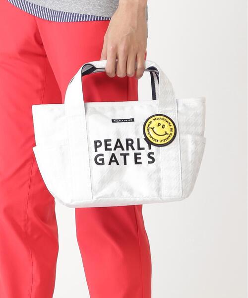 PEARLY GATES（パーリーゲイツ）の「【PEARLY GATES】【PG is PG】カートバッグ (UNISEX)（トートバッグ・レディース・ブルー/ホワイト・FREE）」の12枚目の写真