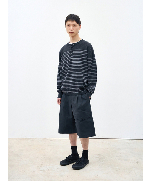AFTERPRAY(アフタープレイ)の「フィールドツーピンタックバミューダショーツネイビー(その他パンツ・メンズ・その他・SMALL/MEDIUM/LARGE)」の6枚目の写真