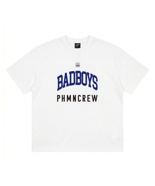 PHERMENON(フェルメノン)の「オーバーサイズバッドボーイ半袖Tシャツ - アイボリー(Tシャツ/カットソー・メンズ・アイボリー・1/2)」の20枚目の写真