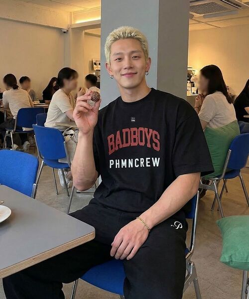PHERMENON(フェルメノン)の「オーバーサイズバッドボーイ半袖Tシャツ - アイボリー(Tシャツ/カットソー・メンズ・アイボリー・1/2)」の14枚目の写真