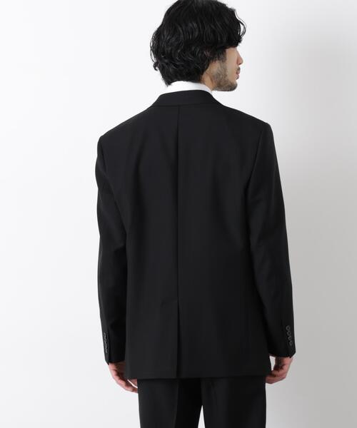 NANO universe（ナノユニバース）の「｢Damerino Formal｣ ブラックフォーマルオールシーズンジャケット(セットアップ可)（スーツジャケット・メンズ・ブラック・XL/M/S/L）」の5枚目の写真