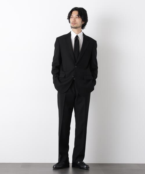 NANO universe（ナノユニバース）の「｢Damerino Formal｣ ブラックフォーマルオールシーズンジャケット(セットアップ可)（スーツジャケット・メンズ・ブラック・XL/M/S/L）」の6枚目の写真