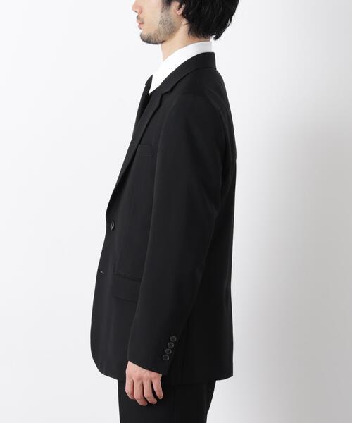 NANO universe（ナノユニバース）の「｢Damerino Formal｣ ブラックフォーマルオールシーズンジャケット(セットアップ可)（スーツジャケット・メンズ・ブラック・XL/M/S/L）」の10枚目の写真