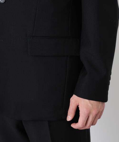 NANO universe（ナノユニバース）の「｢Damerino Formal｣ ブラックフォーマルオールシーズンジャケット(セットアップ可)（スーツジャケット・メンズ・ブラック・XL/M/S/L）」の14枚目の写真