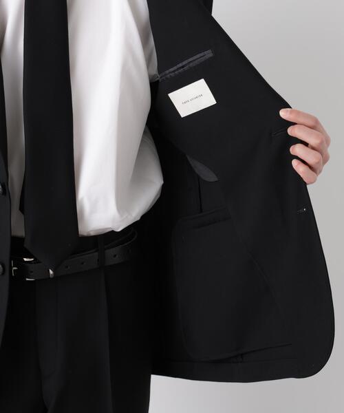 NANO universe（ナノユニバース）の「｢Damerino Formal｣ ブラックフォーマルオールシーズンジャケット(セットアップ可)（スーツジャケット・メンズ・ブラック・XL/M/S/L）」の17枚目の写真