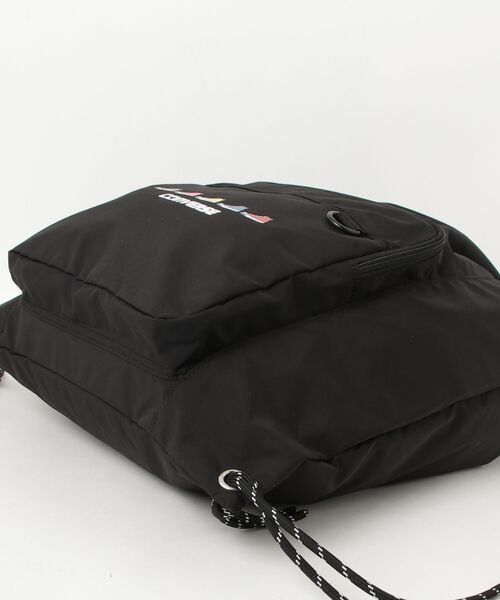CONVERSE(コンバース)の「【CONVERSE/コンバース】SNEAKERS PRINT NAPSACK ナップサック(バックパック/リュック・レディース・ブラック/ホワイト・FREE)」の4枚目の写真