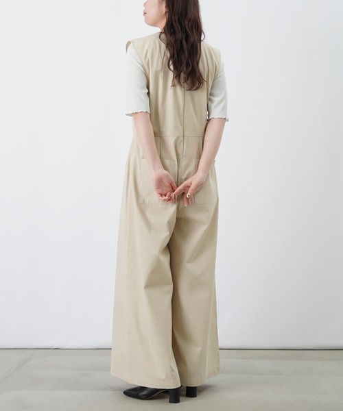 LUCA/LADY LUCK LUCA(ルカ/レディラックルカ)の「LC/LLL ラメテレコ5分袖プルオーバー(Tシャツ/カットソー・レディース・ベージュ/チャコールグレー/オフホワイト・FREE)」の6枚目の写真