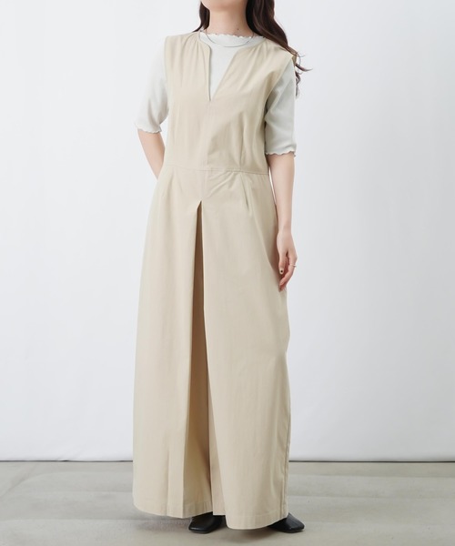 LUCA/LADY LUCK LUCA(ルカ/レディラックルカ)の「LC/LLL ラメテレコ5分袖プルオーバー(Tシャツ/カットソー・レディース・ベージュ/チャコールグレー/オフホワイト・FREE)」の5枚目の写真