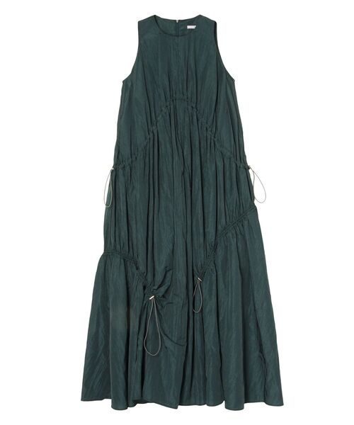 UN3D.(アンスリード)の「DRAWSTRING A-LINE OP(ワンピース・レディース・ブラック/ターコイズブルー/グレー・38/36)」の3枚目の写真