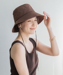 studio CLIP | 【UV/遮熱/遮光/ウォッシャブル/接触冷感】UV遮熱洗えるハット(ハット)