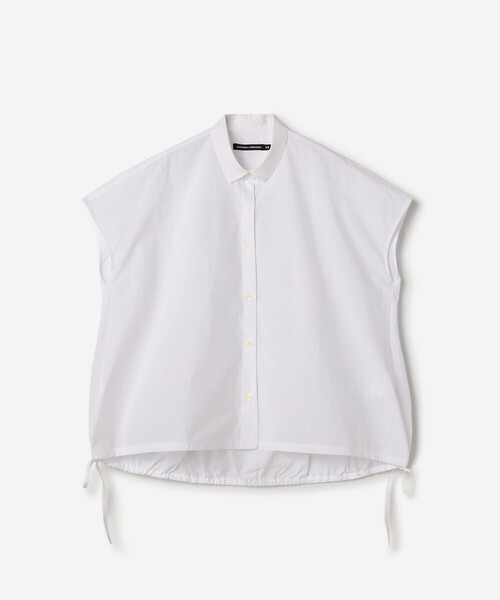 Studio Nicholson / スタジオニコルソン | BAHIA バックギャザー シャツ ブラウス | ブラック | レディース nicholson & nicholson | バックギャザーシャツ WOMEN（シャツ