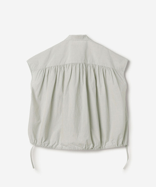 nicholson&nicholson(ニコルソンアンドニコルソン)の「nicholson & nicholson | バックギャザーシャツ WOMEN(シャツ/ブラウス・レディース・ネイビー/カーキ系1/ホワイト・38)」の16枚目の写真