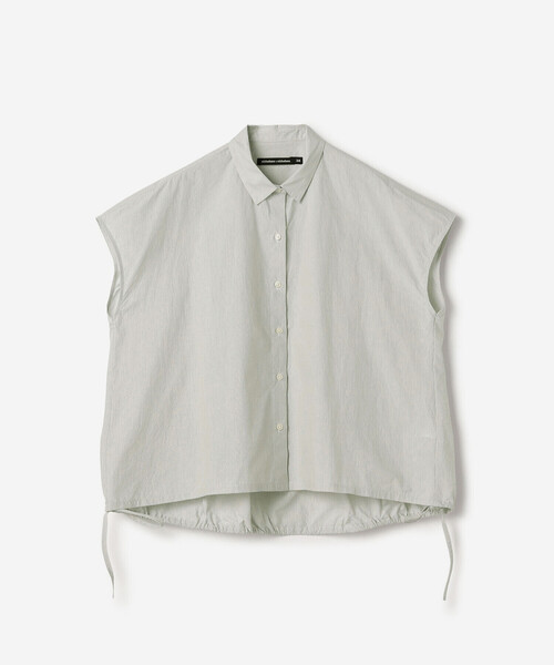 nicholson&nicholson(ニコルソンアンドニコルソン)の「nicholson & nicholson | バックギャザーシャツ WOMEN(シャツ/ブラウス・レディース・ネイビー/カーキ系1/ホワイト・38)」の19枚目の写真