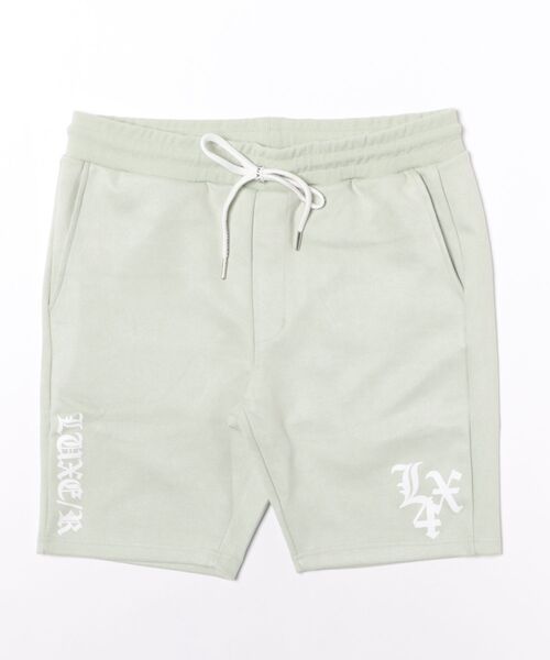 LUXE/R（ラグジュ）の「(RM)【LUXE/R GOLF】ポリエステル スウェード パンツ ハーフパンツ（その他パンツ・メンズ・ベージュ/エメラルド/ブラック・X-LARGE/LARGE）」の3枚目の写真