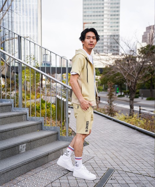 LUXE/R（ラグジュ）の「(RM)【LUXE/R GOLF】ポリエステル スウェード パンツ ハーフパンツ（その他パンツ・メンズ・ベージュ/エメラルド/ブラック・X-LARGE/LARGE）」の10枚目の写真